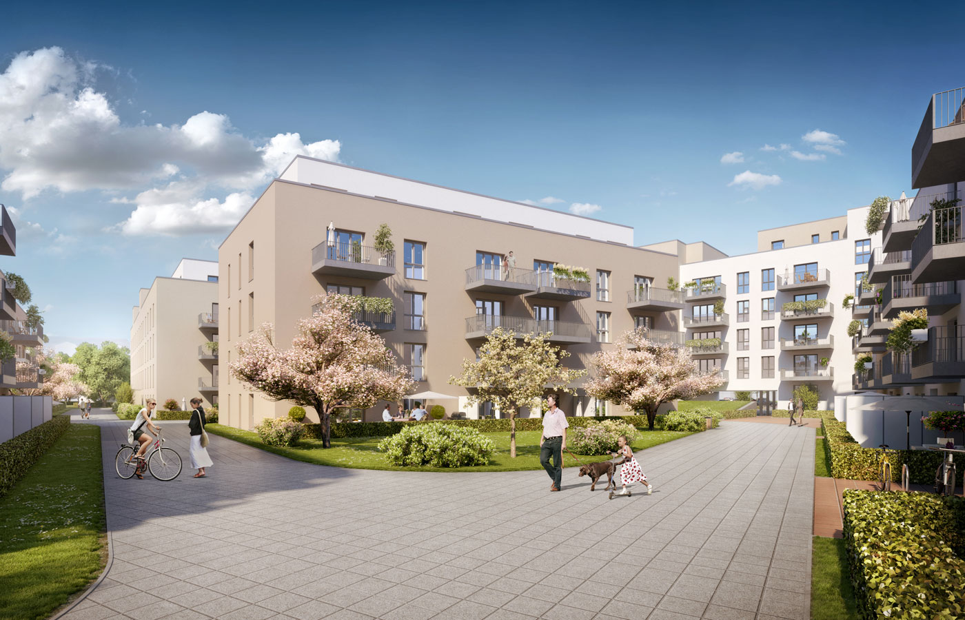 Projektentwicklung für den Neubau eines Wohnquartiers 4