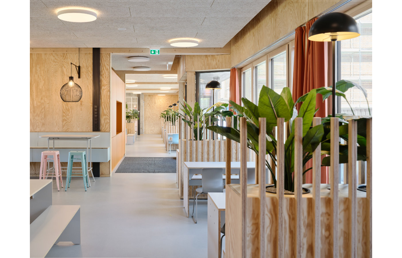 Sanierung und Umbau eines denkmalgeschützten Schulgebäude, Neubau Mensa und Neugestaltung der Außenanlagen auf der Veddel 2
